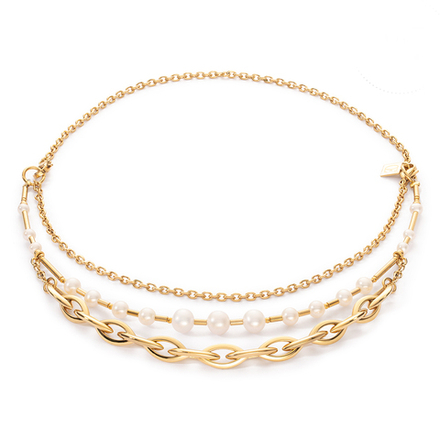 Колье-трансформер 4-in-1 Coeur de Lion White-Gold 1110/10-1416