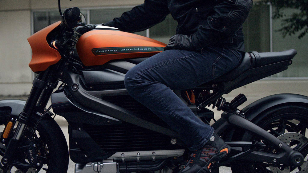 Первый электрический мотоцикл Harley-Davidson LiveWire