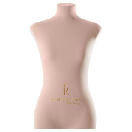 Манекен портновский Кристина, комплект Стандарт, размер 44, тип фигуры Груша, цвет бежевый, в комплекте магнит-трафарет