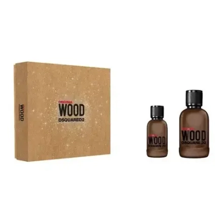Унисекс парфюм Dsquared2 Original Wood Gift Set с древесными нотами 50ml