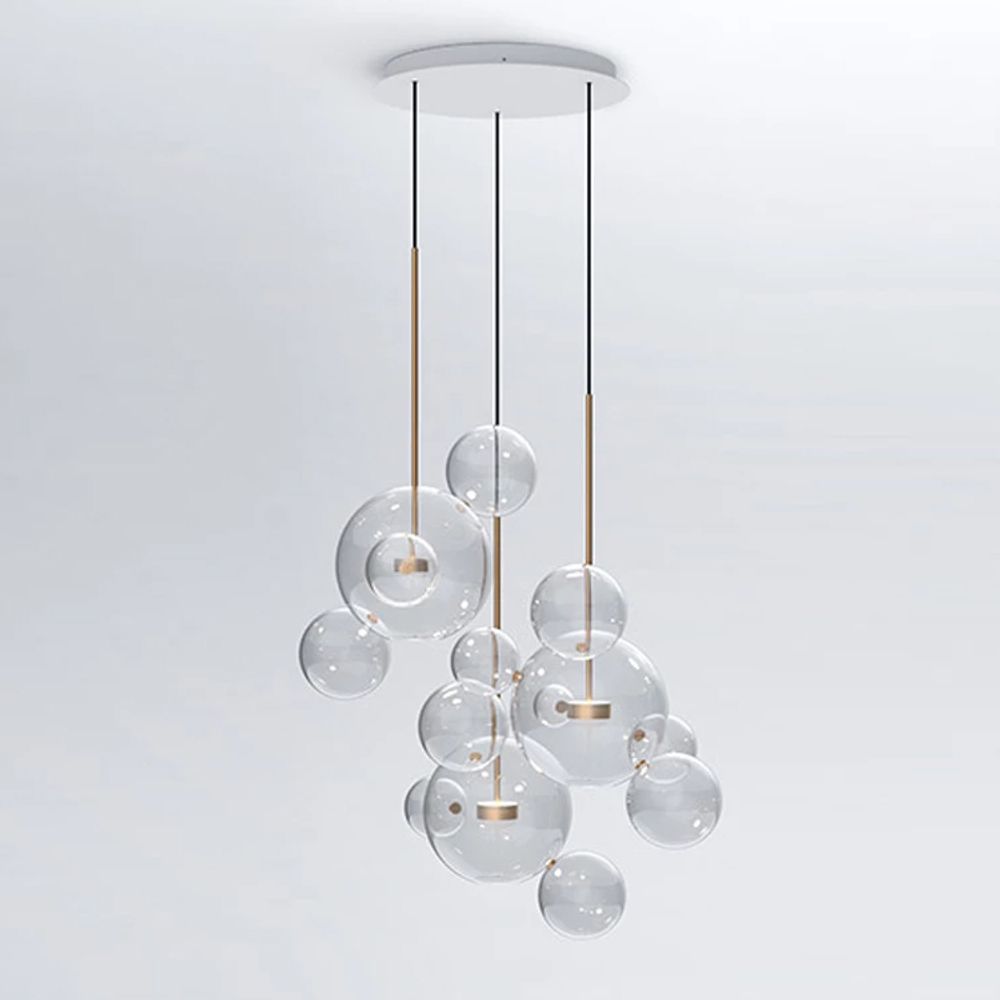 Подвесной светильник 9214P/3R gold