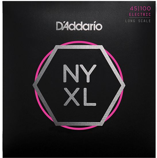 Струны для бас-гитары D'ADDARIO NYXL45100