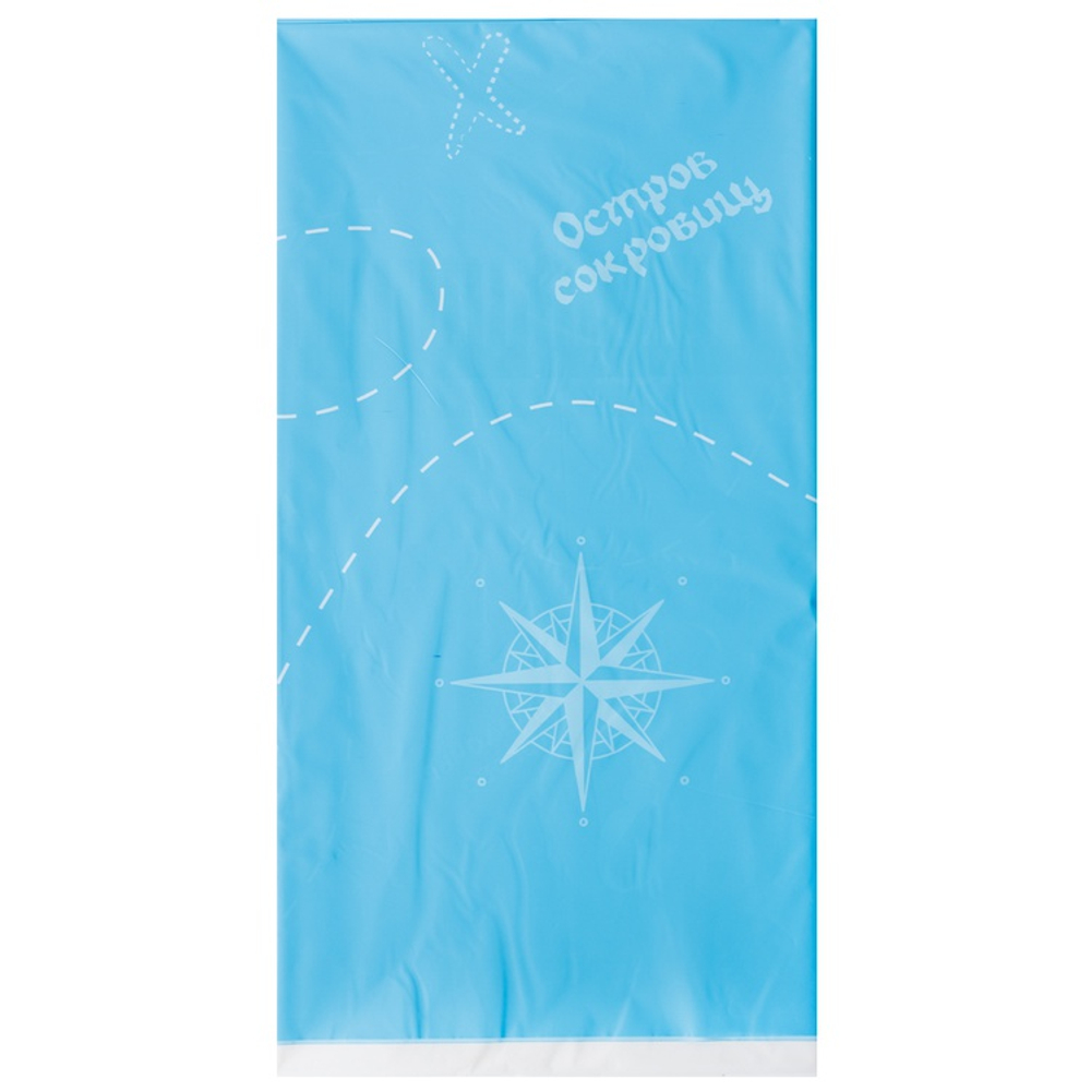 Скатерть полиэтиленовая «Пиратский остров», 130×180 см