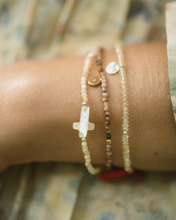 браслет из стекла «лунный свет»