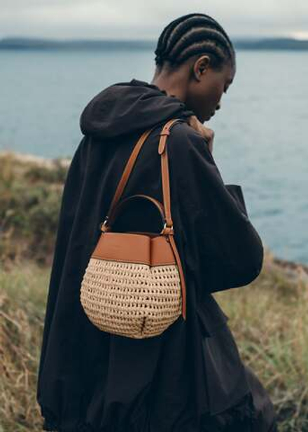 POLENE СУМКА TSUBI, РАФИЯ