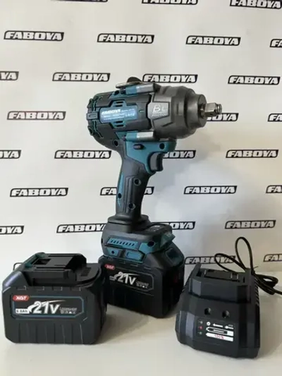 Аккумуляторный гайковерт 1000 нм, бесщеточный, 21в, 6ач, 2 акб.