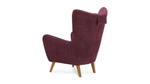 Кресло Лестер 2 Vivaldi 35 77*91*107 см, Фиолетовый Велюр Нераскладной Фиеста