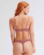 Бюстгальтер без косточек Naturals (Размер: XL) (Цвет: грязно-розовый)