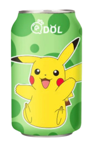 Газированный напиток QDOL Pokemon со вкусом лайма