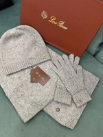 Комплект Loro Piana (шарф + шапка + перчатки)
