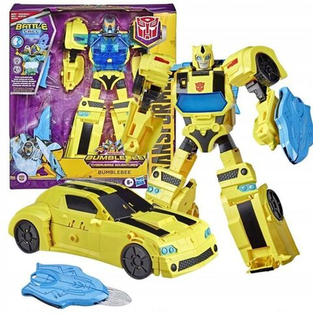 Фигурка Hasbro Transformers Cyberverse Battle Call Officer Bumblebee - Трансформер Бамблби 26см - Хасбро E8381