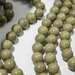 Зеленый алашаньский агат натуральный, бусины в форме шара 10,3мм