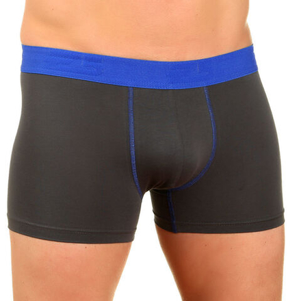 Мужские трусы боксеры темно-серые E5 022