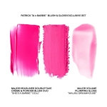 Patrick Ta x Barbie™ Blush Duo and Lip Plumper Set