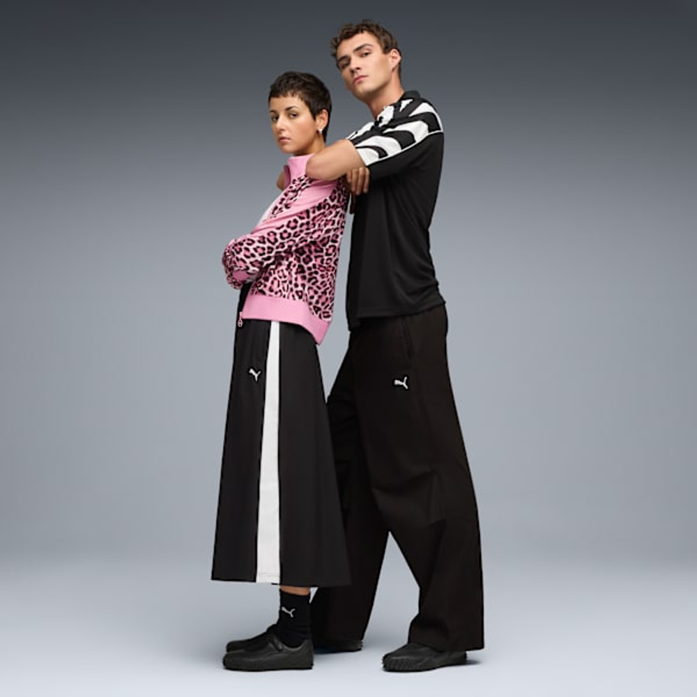 PUMA Кроссовки Mostro Fey из кожи, черный