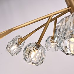 Люстра На Штанге Boule De Cristal Round Chandelier 18 By Imperiumloft
