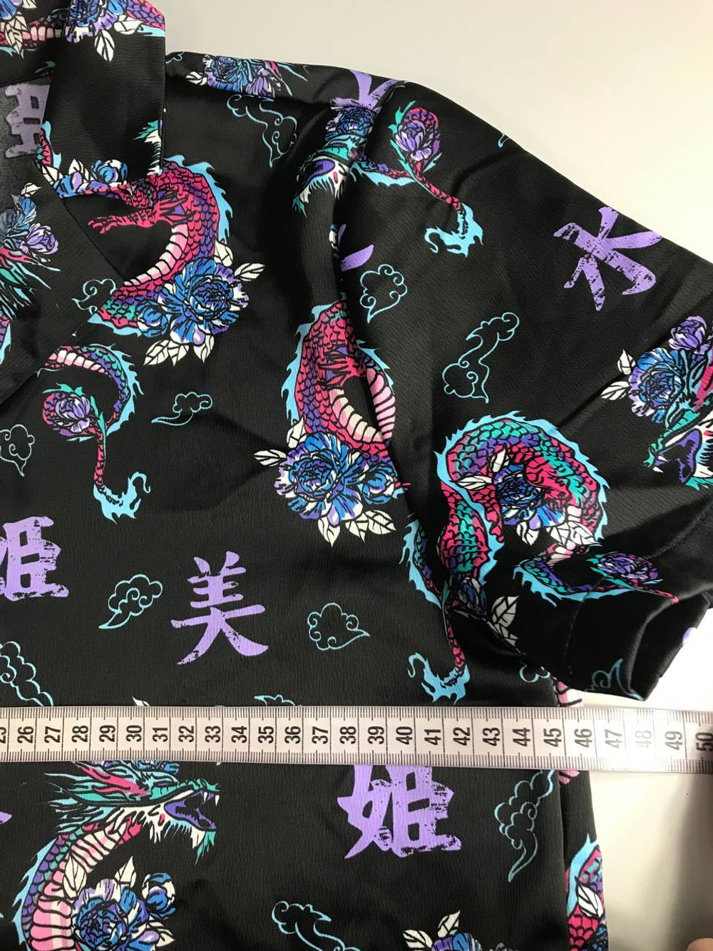 Жакет Твое с ярким принтом, маркировка М, визуально на 46 размер