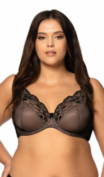 Бюстгальтер-бралетт Estera (Размер: 90G) (Цвет: кофейный)