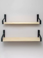 Полки настенные навесные 80*20 см