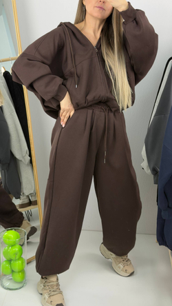 Костюм женские арт. 3597 цвет "коричневый"