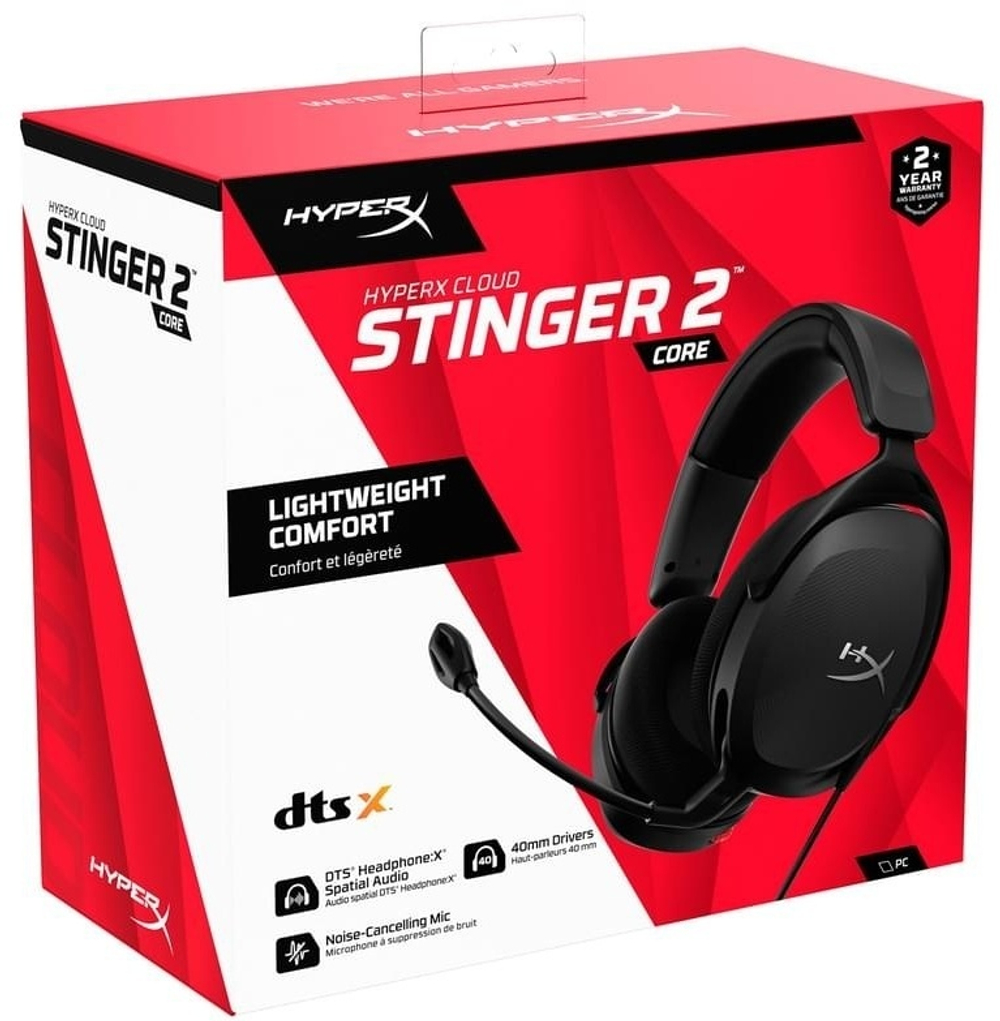 Наушники HyperX Cloud Stinger 2 черный