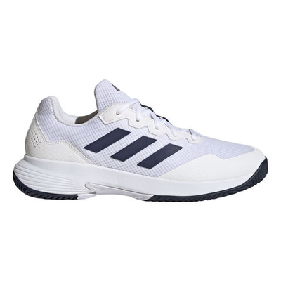 Мужские теннисные кроссовки adidas Gamecourt 2 All Court Shoe Men - White, Dark Blue