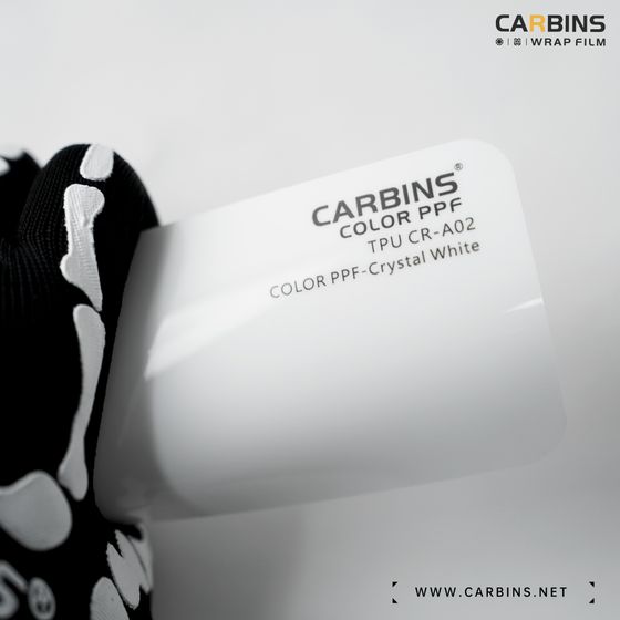 Веер образцов полиуретановой цветной пленки Carbins Color PPF