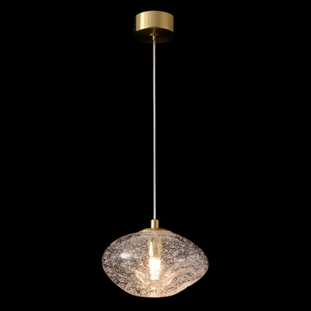 Светильник подвесной Crystal Lux FORMLESS SP1 TRANSPARENT