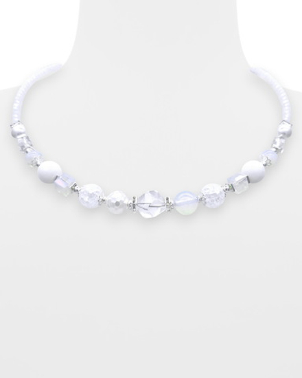 91002575 Колье Роман с камнем