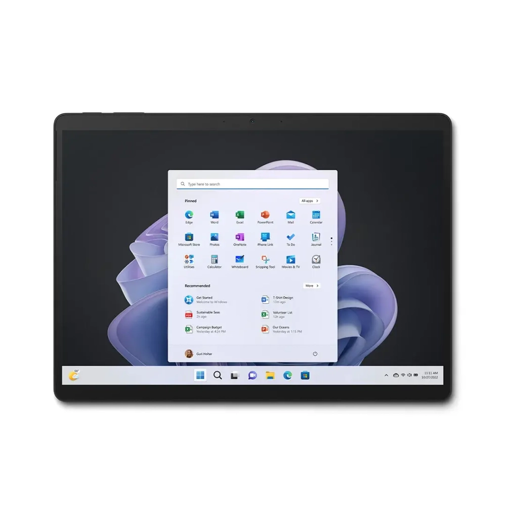 Surface Pro 9 (Intel Core i5-1235U, 8GB RAM, 256GB SSD, Wi-Fi)