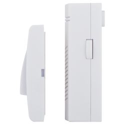 Звонок дверной ЭРА A05 беспроводной, белый | Электрозвонки беспроводные