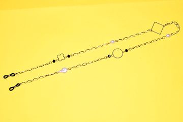 Цепочка серебристая фигурная WH045, 75 см