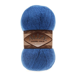 Пряжа Angora Gold Simli, 100 г, 500м, 20%шерcть,75%акрил,5% металлик (цена за 1 шт)