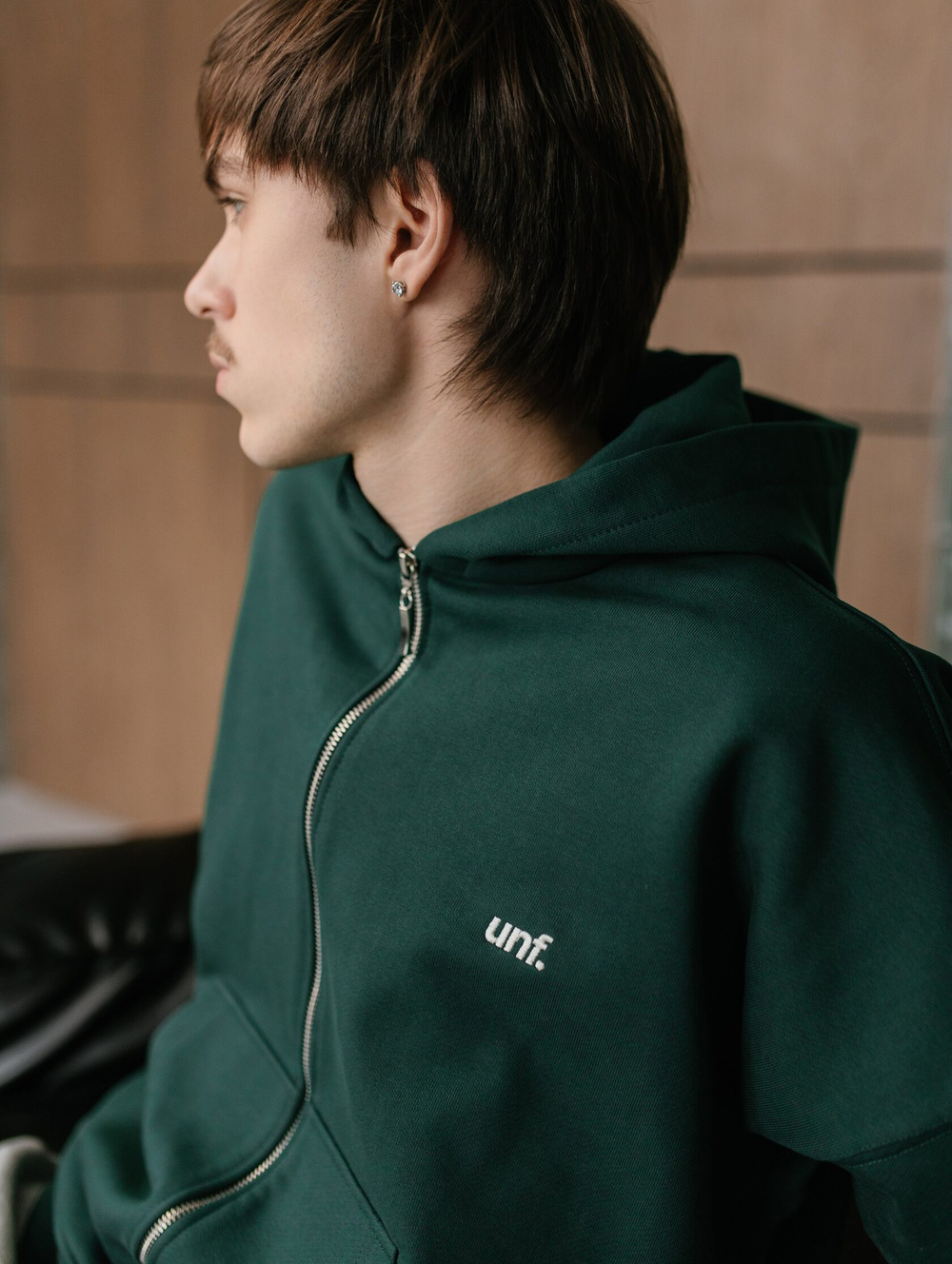 Худи UNIFORM Heavy Zip unf. , Зеленый
