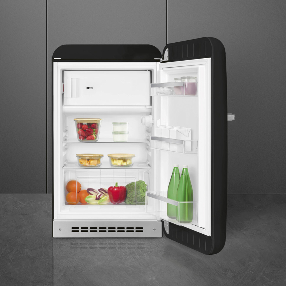 Отдельностоящий однодверный холодильник Smeg FAB10RBL6