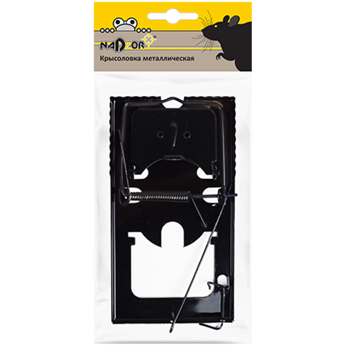 Крысоловка металлическая , 16,2*8,8 см, Nadzor, 24562, MOUSE2