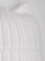 Шапка для девочки осенняя c ушками и снуд