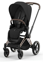 Коляска 2 в 1 Cybex Priam IV Rosegold complete Sepia Black