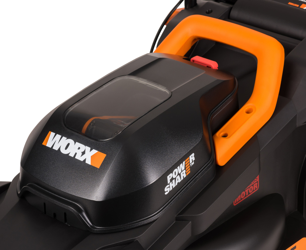 Аккумуляторная газонокосилка WORX WG730E