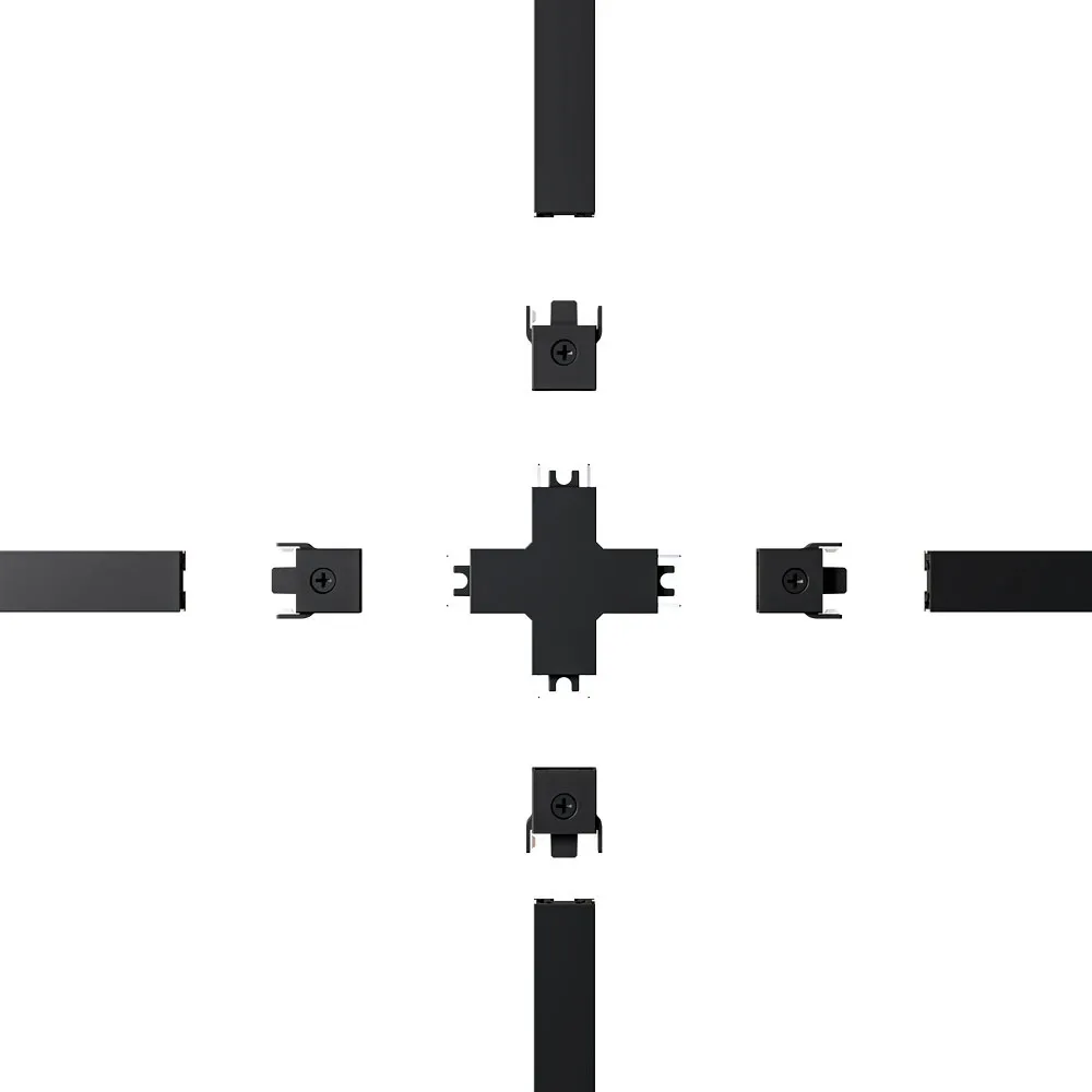 Коннектор X-образный для накладного шинопровода Arte Lamp RAPID-ACCESSORIES