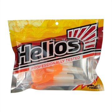 Твистер Helios Credo Double Tail 1,96"/5 см Pearl & Orange 10шт. (HS-27-019)