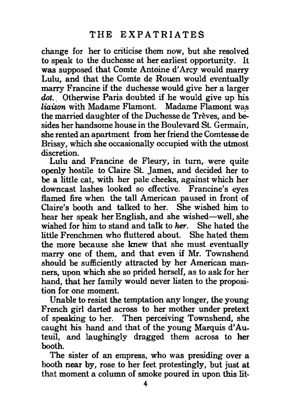 The expatriates; a novel | Lilian Bell