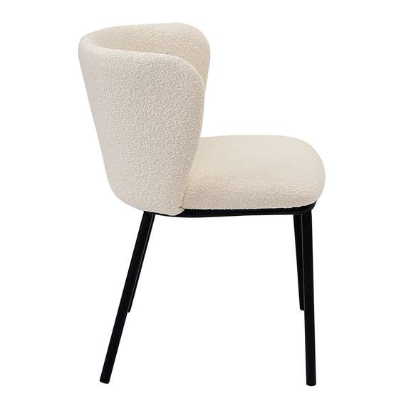 Стул Foggy, молочное букле