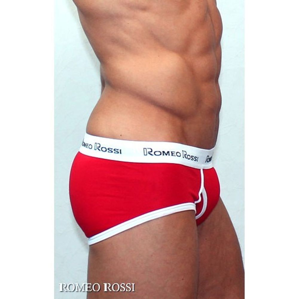 Мужские трусы брифы красные Romeo Rossi RR366 Brief