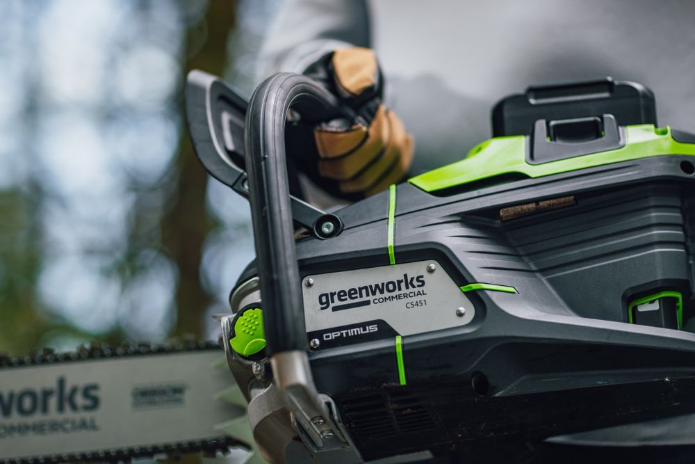 Цепная пила аккумуляторная Greenworks OCS800, 82V, 5,0 кВт, 50 см, бесщеточная, без АКБ и ЗУ (2009707)