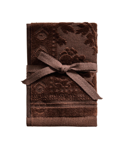 Zara Home Полотенце для лица и рук из хлопка, терракотовый, 30x30 см (3 шт.)