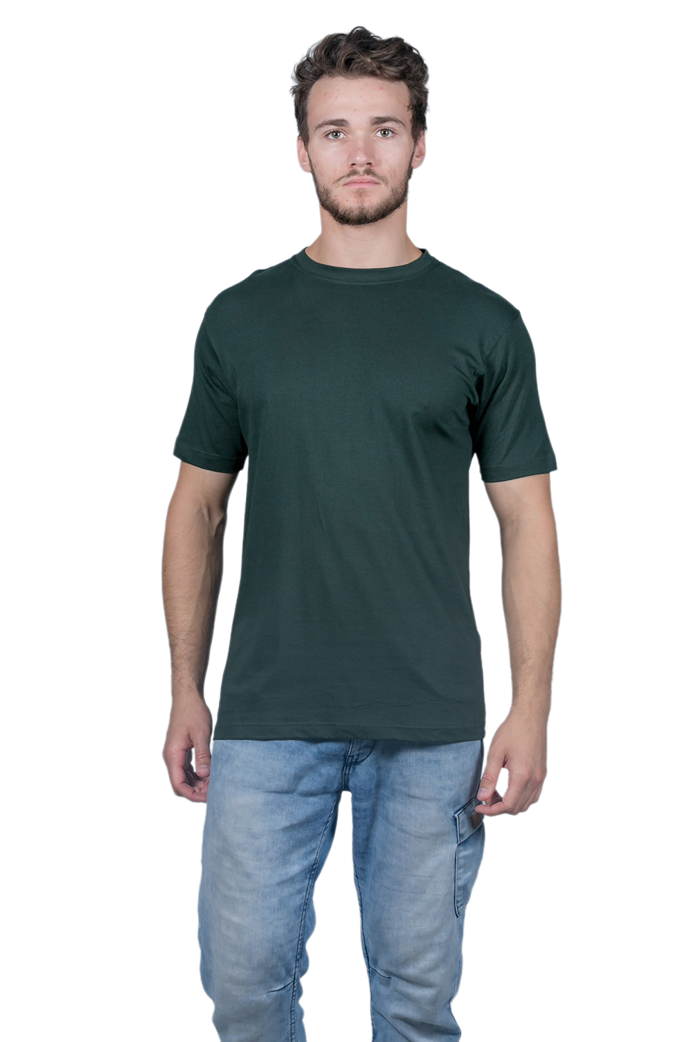 Базовая футболка SWAN - 150 Lux A1, темно-зеленый