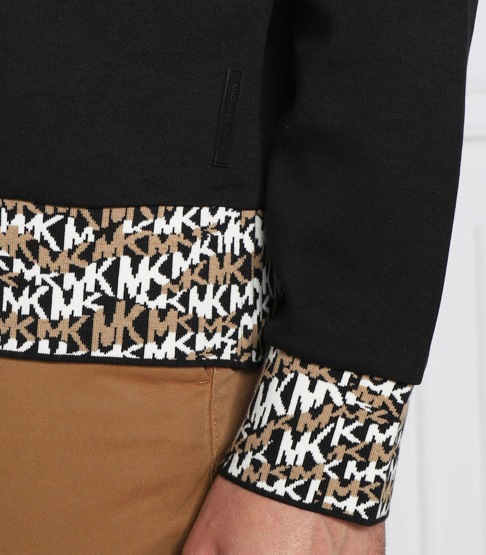 Худи wavy kors rib Michael Kors - черный(CF2517C1X4)