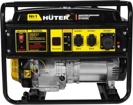Бензогенератор HUTER DY 9500 L 64/1/39