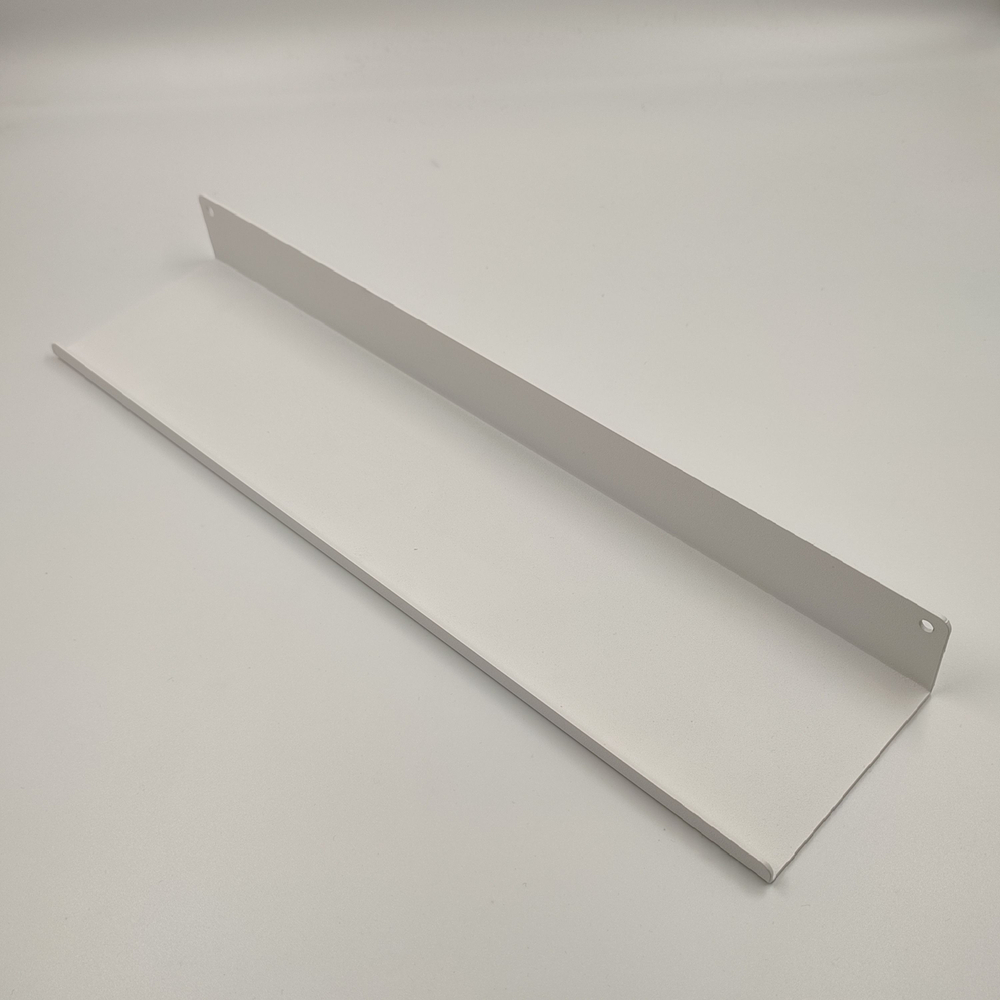 Полка MetaDec Plain настенная прямая, 40х10см белая, 1шт